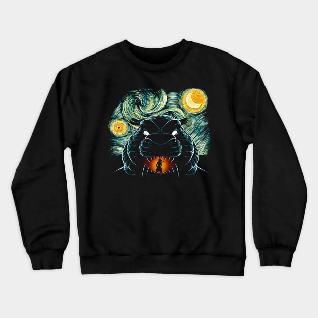 Starry Cave Crewneck Sweatshirt by ddjvigo